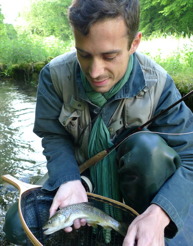 Stage de pêche à la mouche Moniteur guide de pêche à la mouche